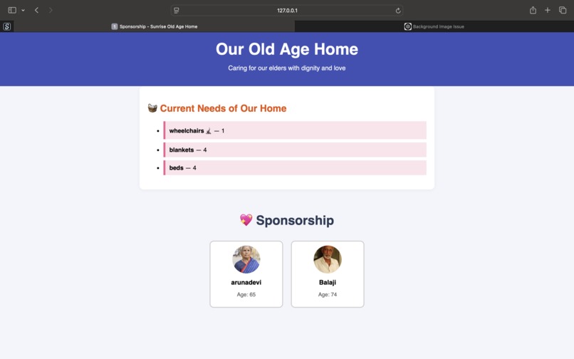 Digital Portal for the Orphanage  – screenshot 7
