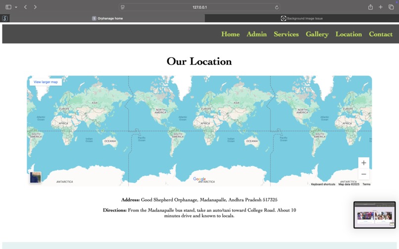 Digital Portal for the Orphanage  – screenshot 11
