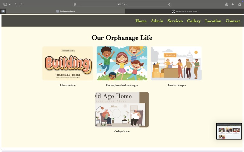 Digital Portal for the Orphanage  – screenshot 14