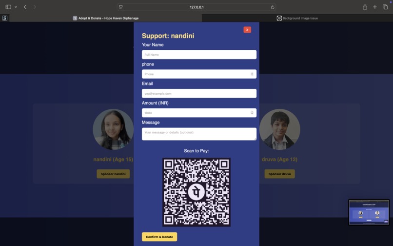 Digital Portal for the Orphanage  – screenshot 18