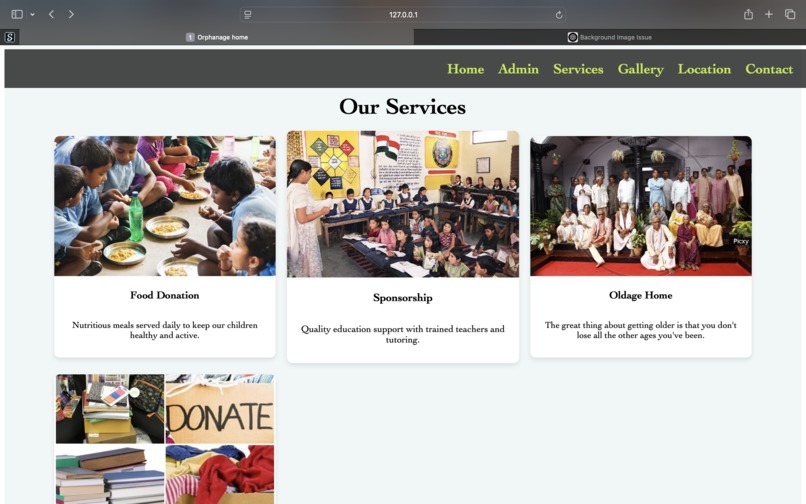 Digital Portal for the Orphanage  – screenshot 21