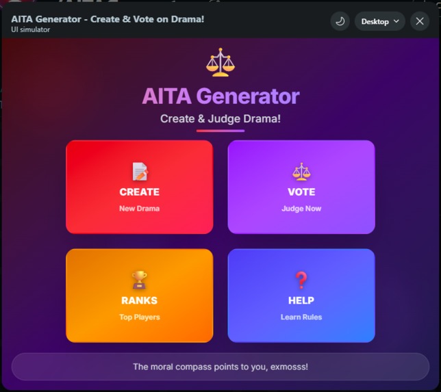 AITA Generator – screenshot 4