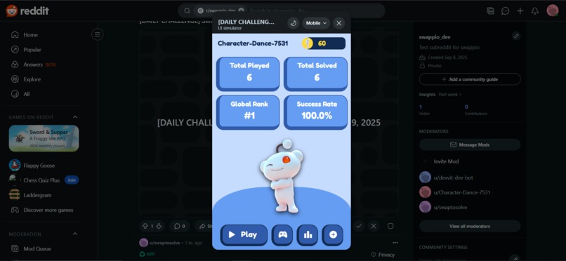 SwapToSolve – screenshot 2
