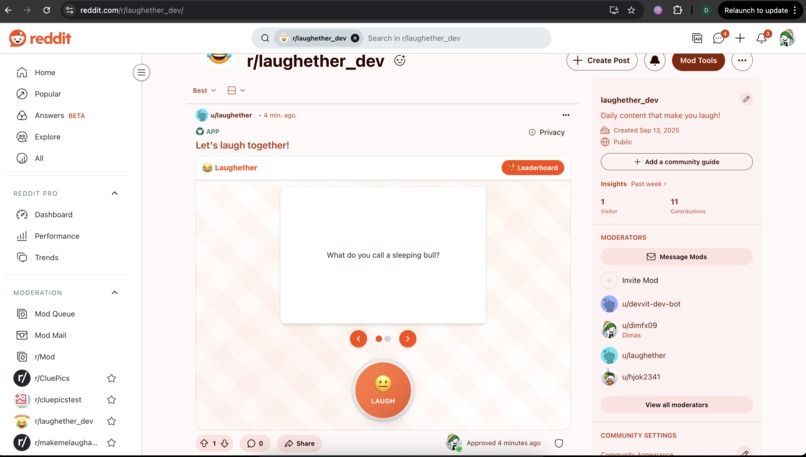 Laughether - Turn the physical act of laughing into a game – screenshot 4