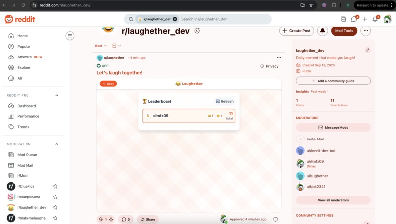Laughether - Turn the physical act of laughing into a game – screenshot 5