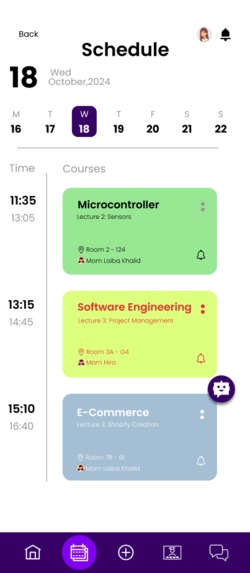 Smart Campus App – screenshot 2