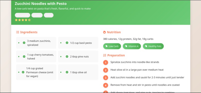 NutriBudget Planner – screenshot 3