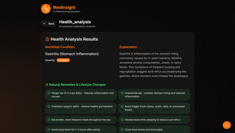 MedInsight – screenshot 2