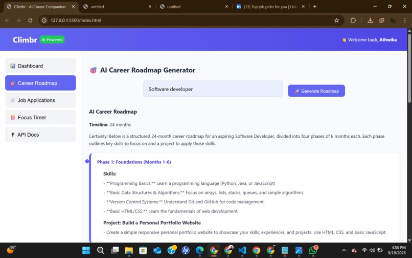 Climbr – screenshot 2