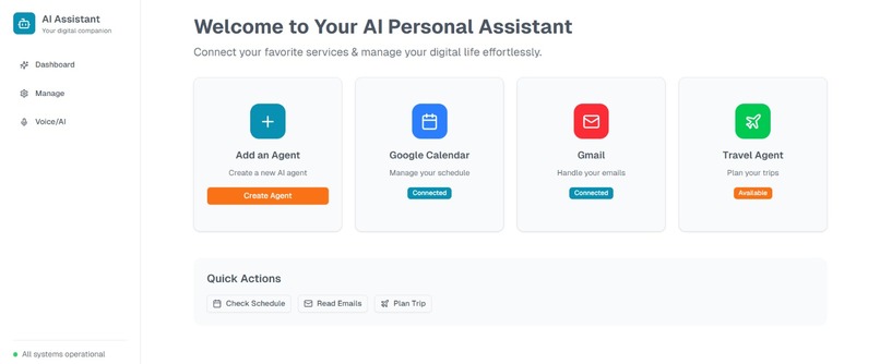 AI personal Assistant – screenshot 1