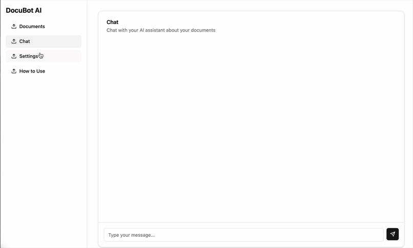 DocuBot – screenshot 1