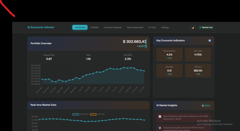ai-economic-analyzer – screenshot 1