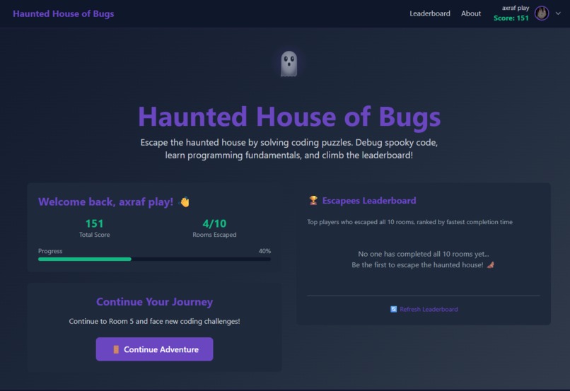 Haunted House of Bugs – screenshot 1