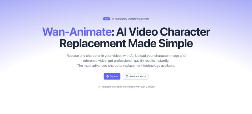 Wan-Animate – screenshot 1