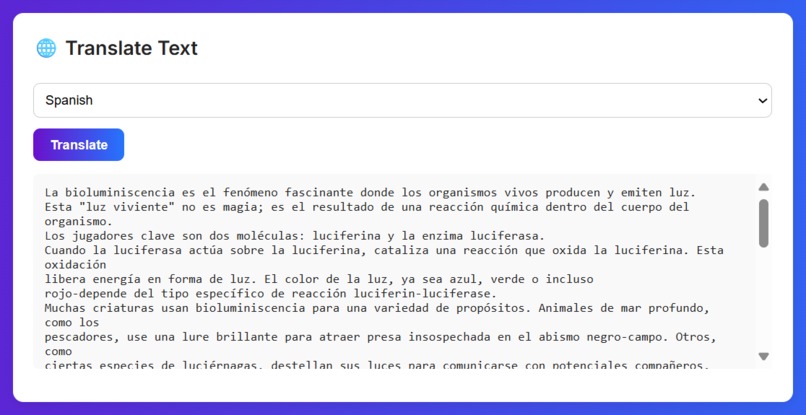 Universal Learning Translator – screenshot 3