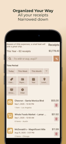Oh My Receipts! – screenshot 5
