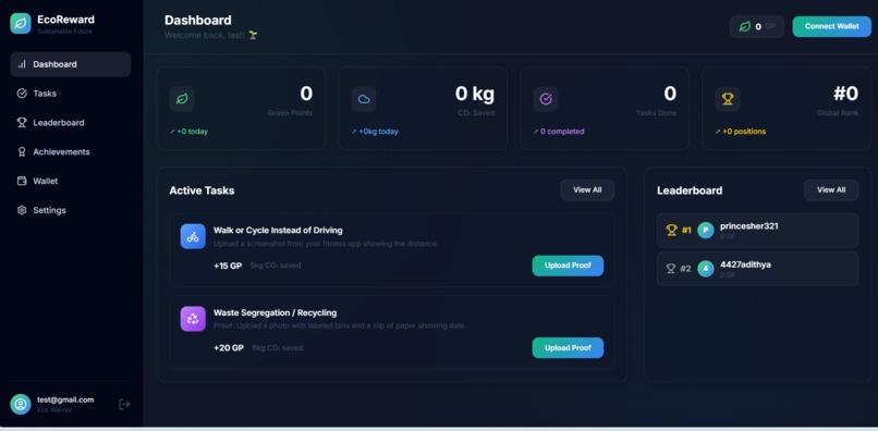 Eco rewards – screenshot 1
