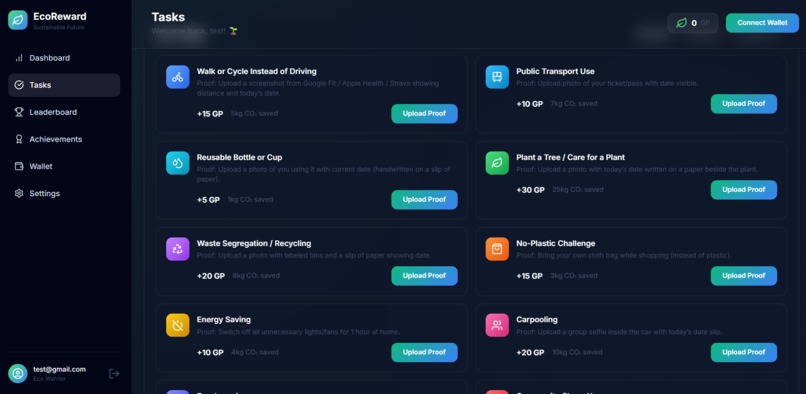 Eco rewards – screenshot 2