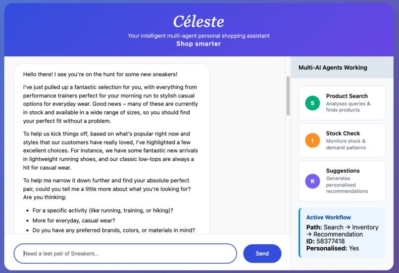 Céleste - The AI Shopping Assistant – screenshot 3