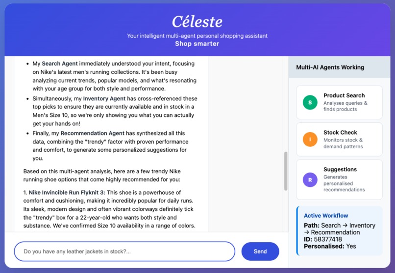 Céleste - The AI Shopping Assistant – screenshot 4