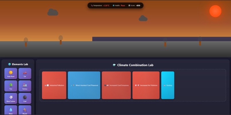 ClimateCraft - AI Climate Education Game – screenshot 2