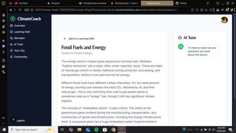 ClimateCoach – screenshot 5