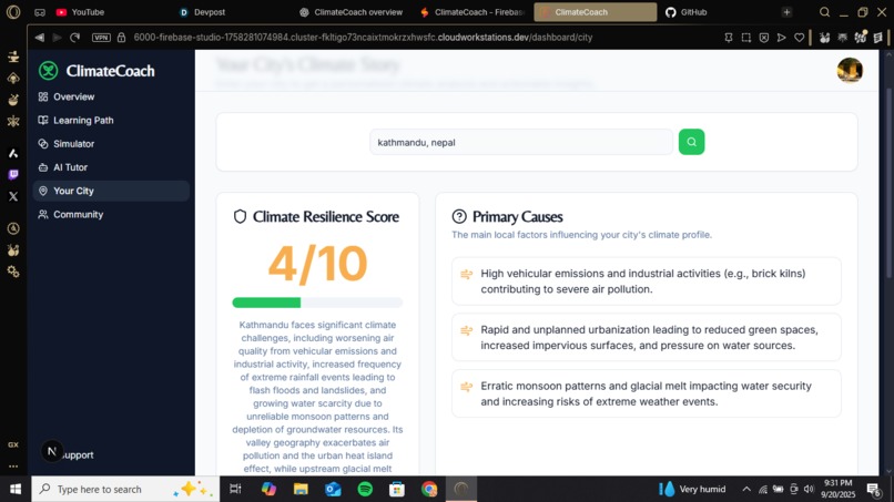 ClimateCoach – screenshot 6