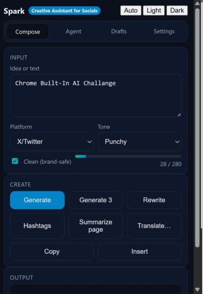 Spark - Creative Assistance for Creators – screenshot 1