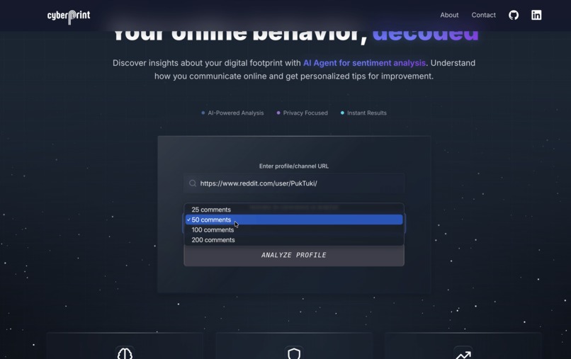 CyberPrint – screenshot 2