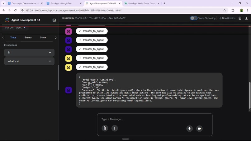 CarbonSight – screenshot 1