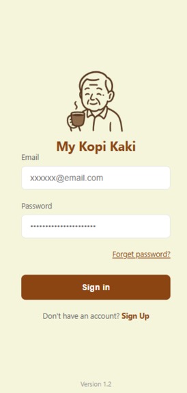 My Kopi Kaki – screenshot 1