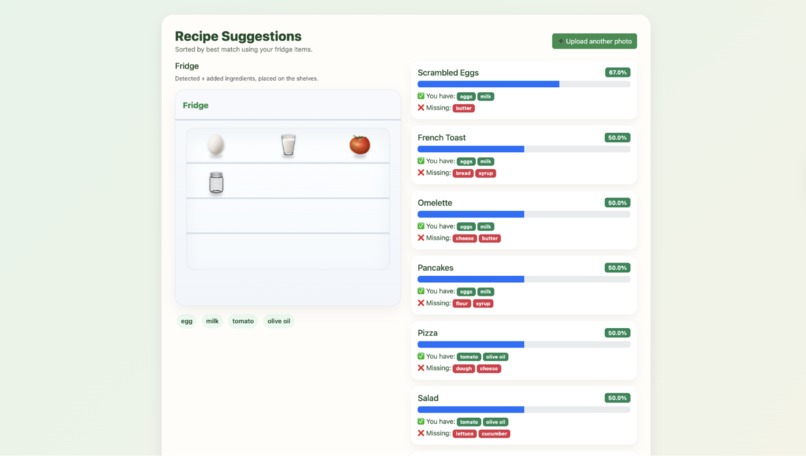 FridgePal – screenshot 2