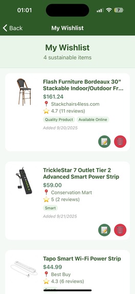 SustainaView – screenshot 3