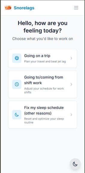 SnoreLags  – screenshot 1