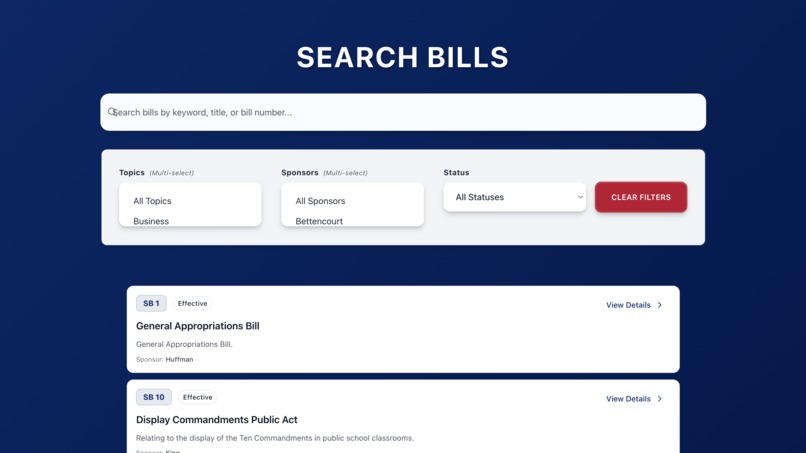AwareTexas – screenshot 2