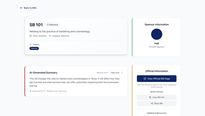 AwareTexas – screenshot 3