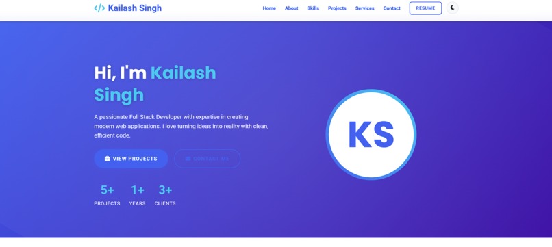 Kailash's_Protfolio – screenshot 1
