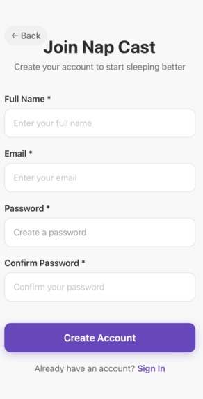 NapCast – screenshot 2