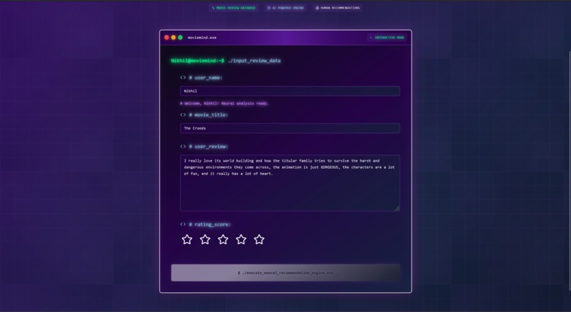 MovieMind – screenshot 1