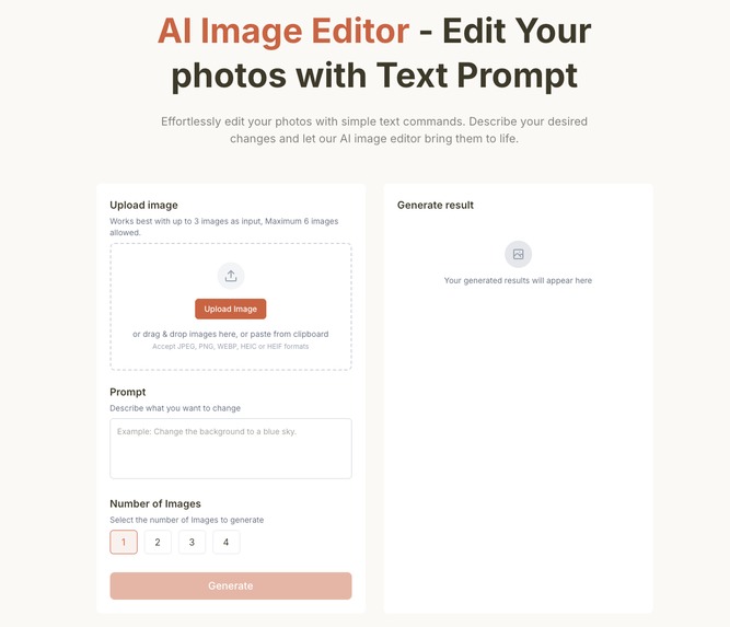AI Image Editor | Devpost