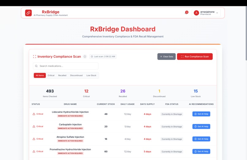 RxBridge – screenshot 2