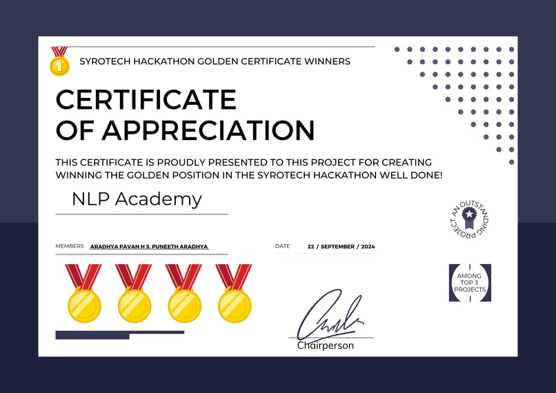 HACKATHON WINNERS – screenshot 3