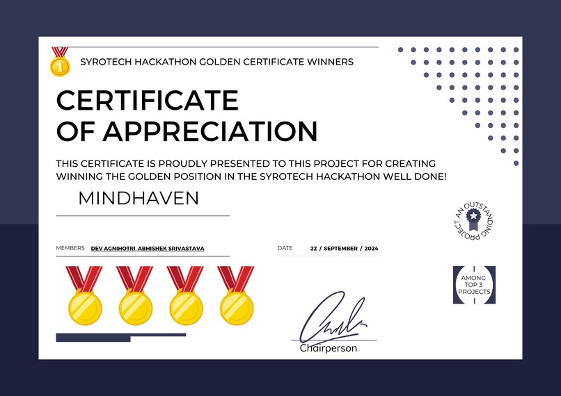 HACKATHON WINNERS – screenshot 1