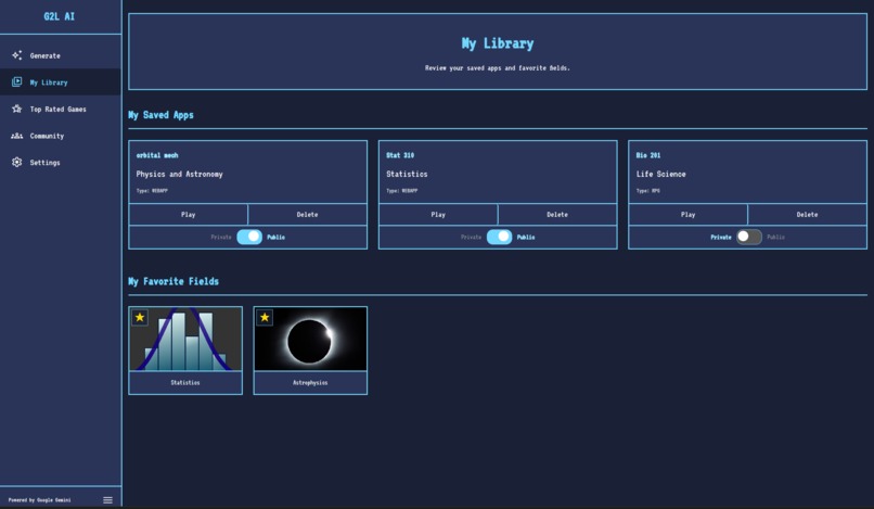 GameToLearn AI (G2L AI) – screenshot 4