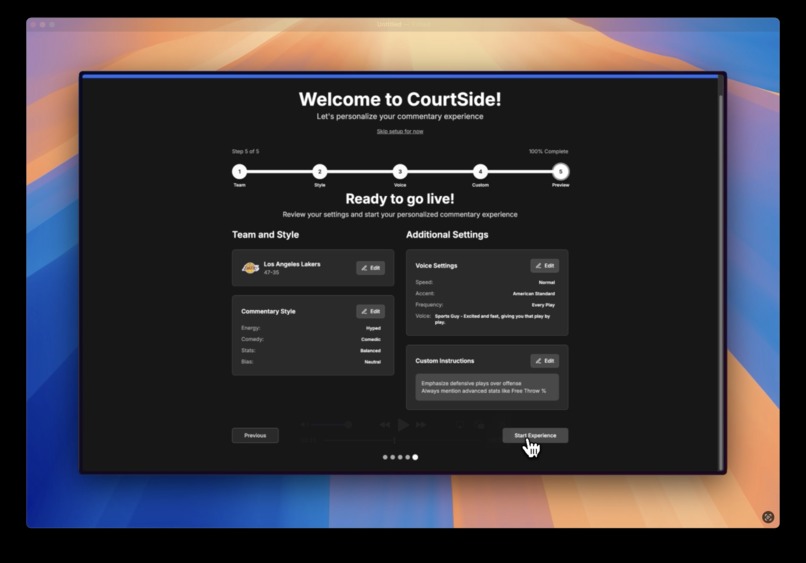 CourtSide – screenshot 3