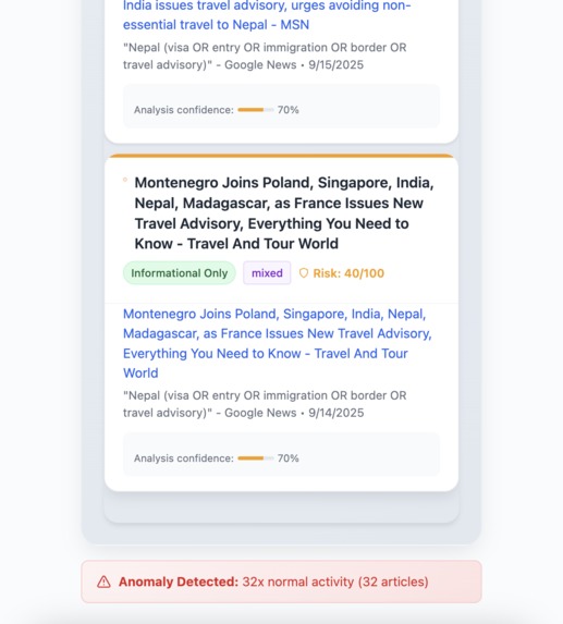 TravelSense – screenshot 3