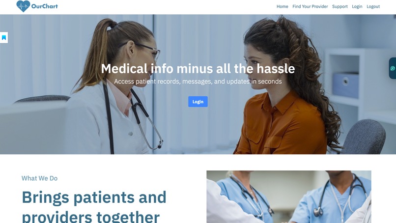 OurChart – screenshot 1