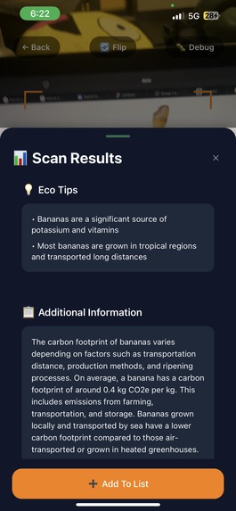 FoodPrint – screenshot 4