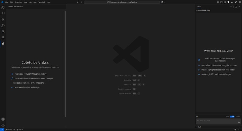 CodeScribe – screenshot 2