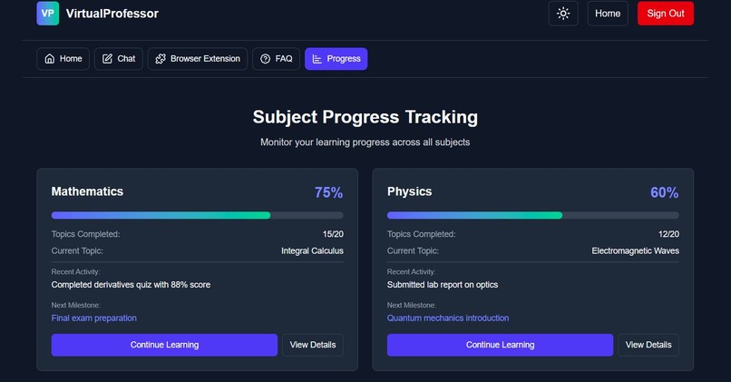 Virtual Professor – screenshot 2